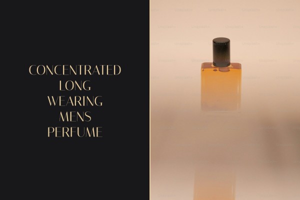 concentrated long-wearing mens perfume