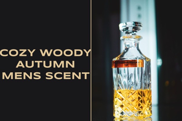 cozy woody autumn mens scent