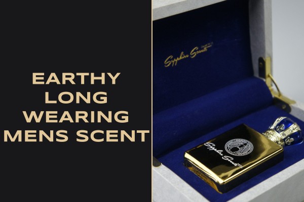 earthy long-wearing mens scent