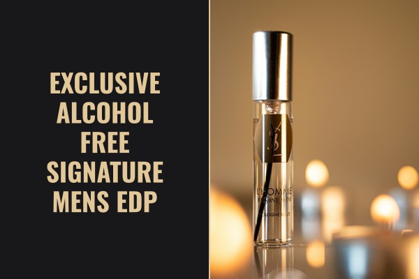 exclusive alcohol free signature mens edp