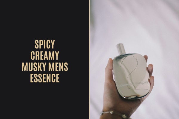 spicy creamy musky mens essence